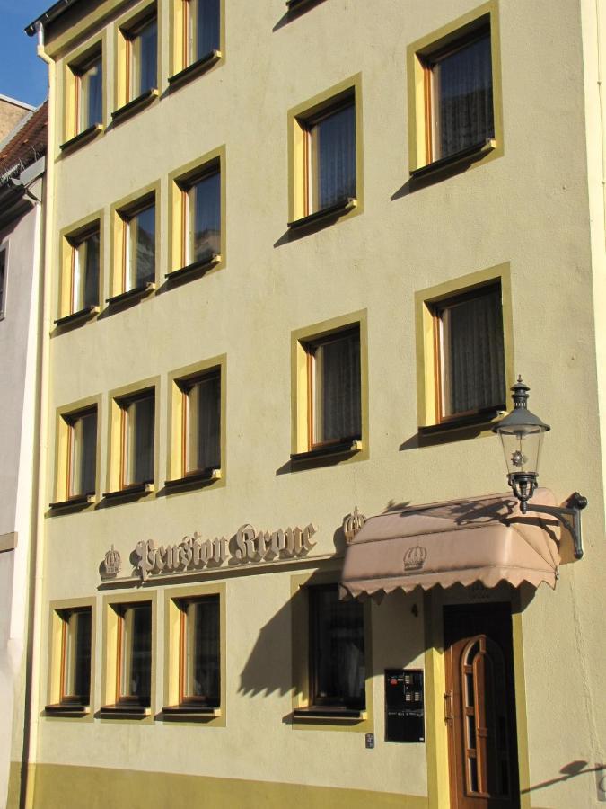 Pension Krone Freiberg Eksteriør bilde
