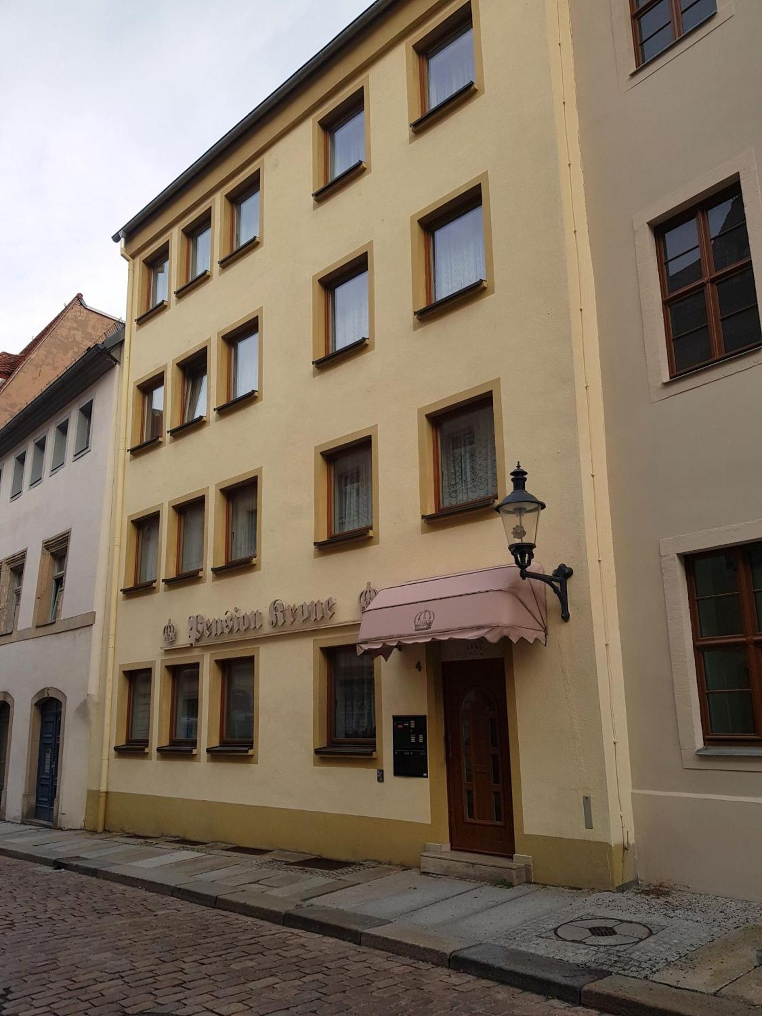 Pension Krone Freiberg Eksteriør bilde